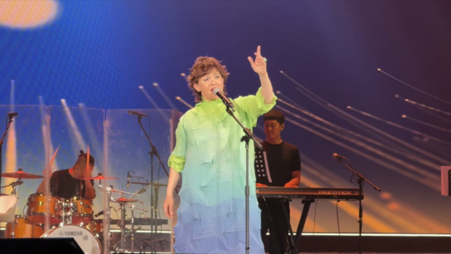 柯以敏长春演唱会《the power of love》罕见不躲高音 怒音现场