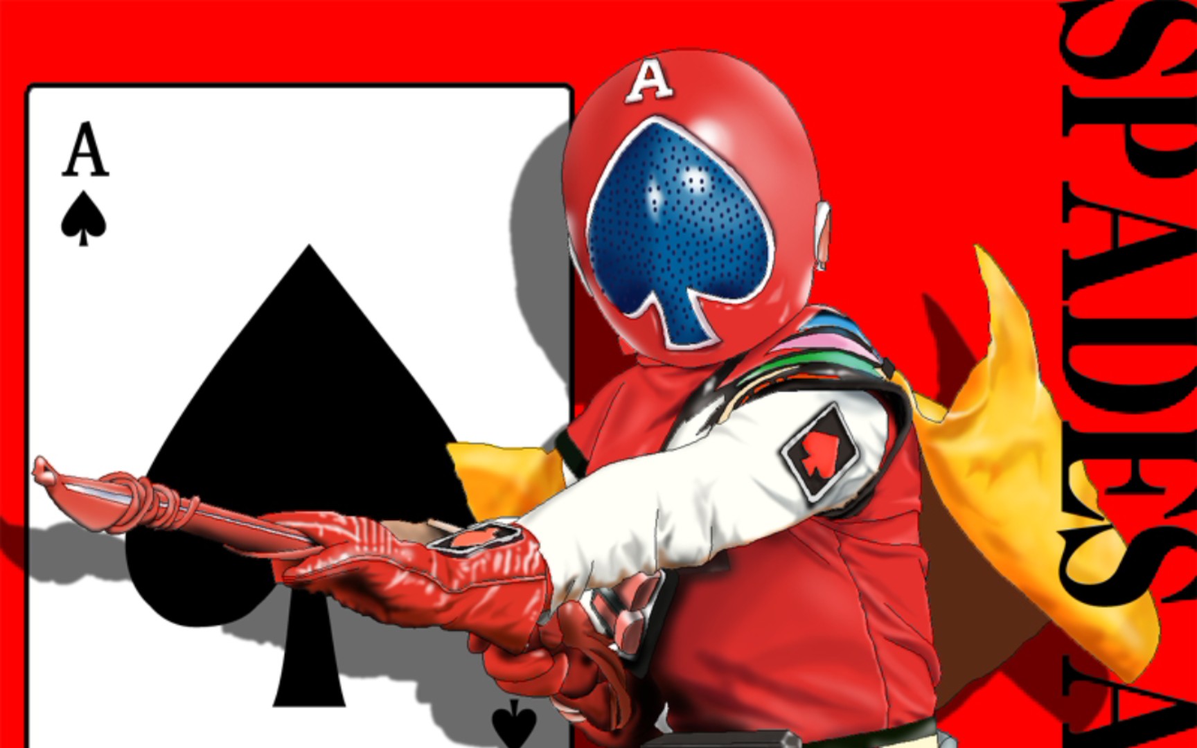 【超级战队/jakq电击队】扑克改造人,jakq电击队