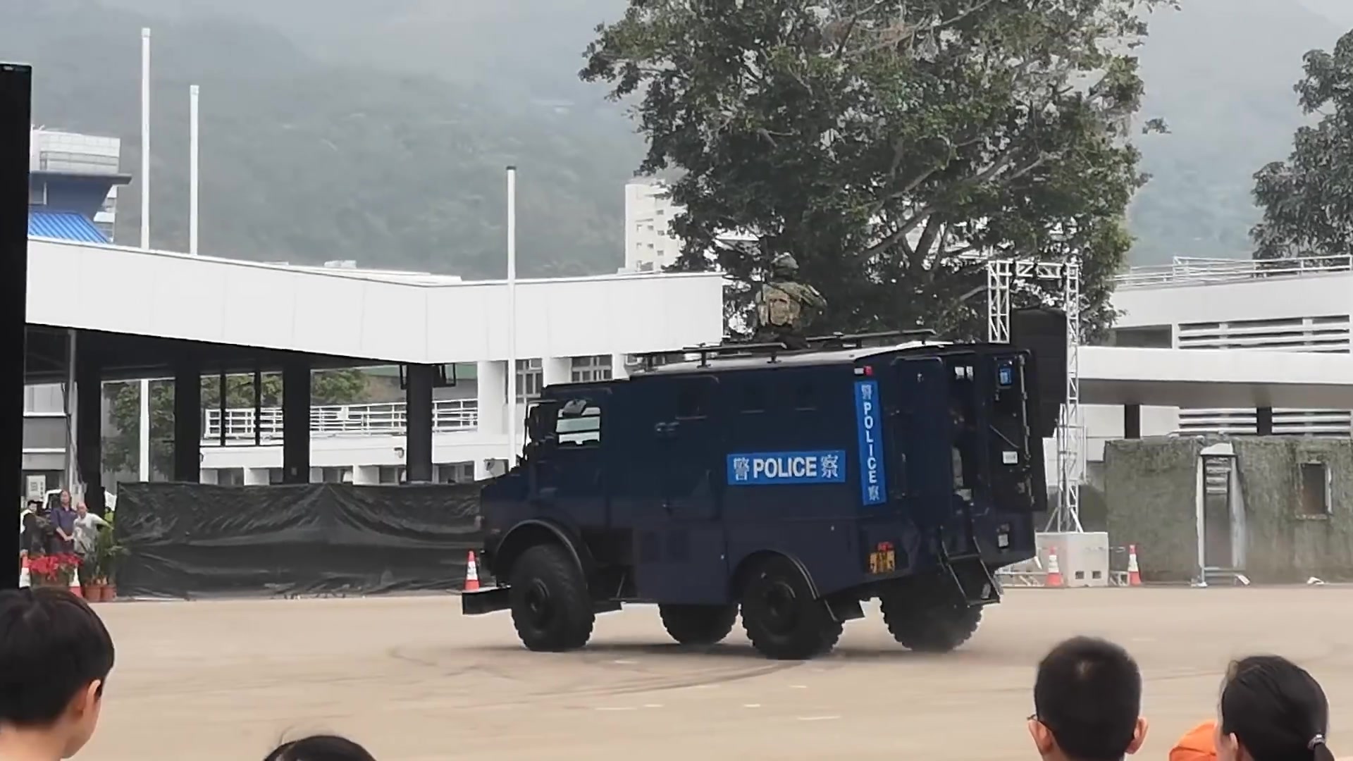 亚洲第一警队香港警队175周年大演练飞虎峰帅气登场