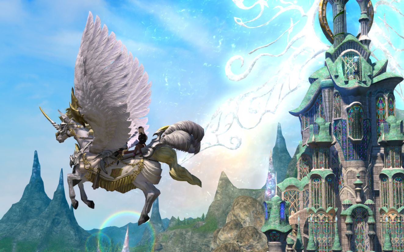 【ff14】纪念最后一把导随,拿天阳马喽