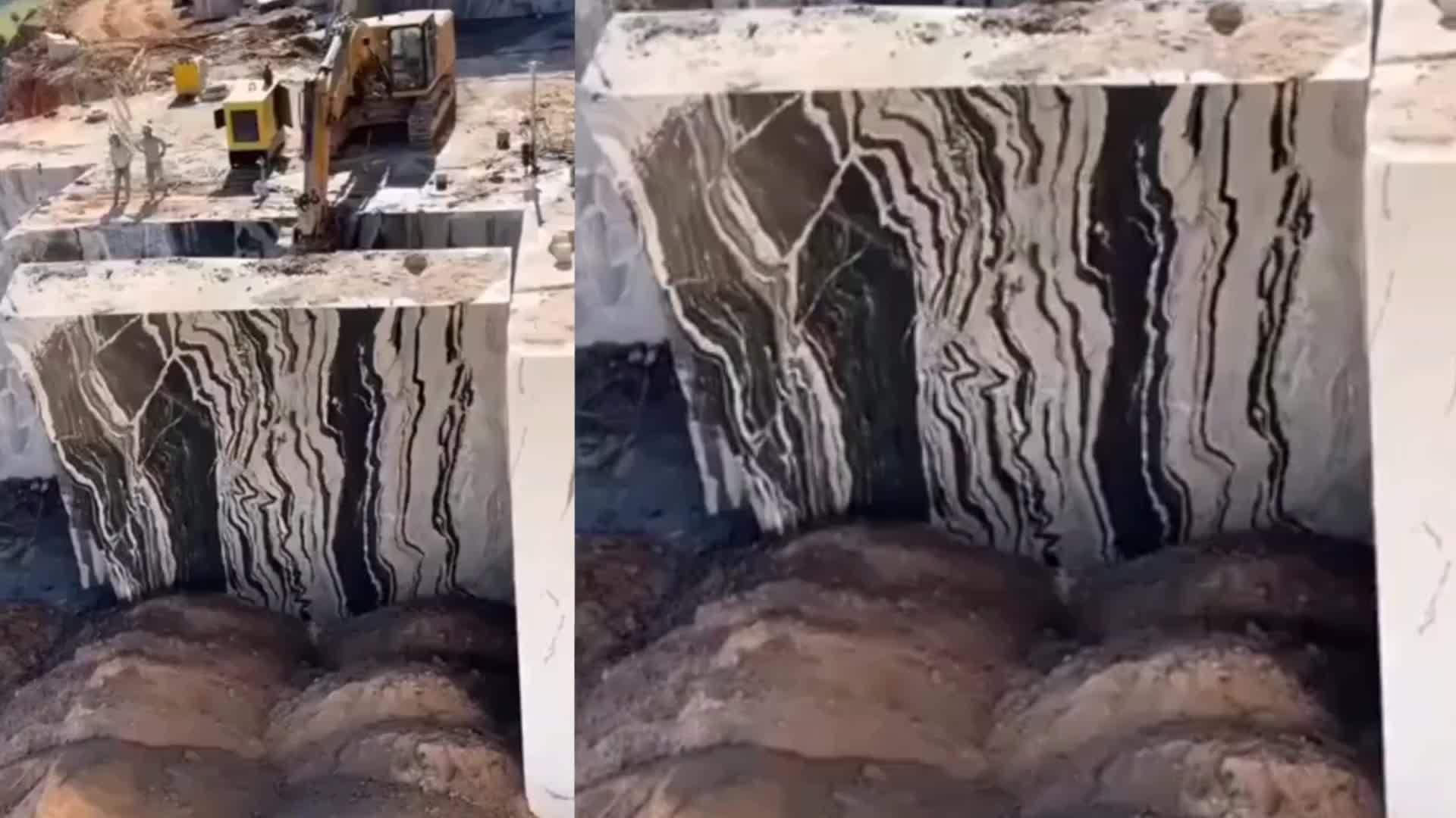 沉浸式开采大理石