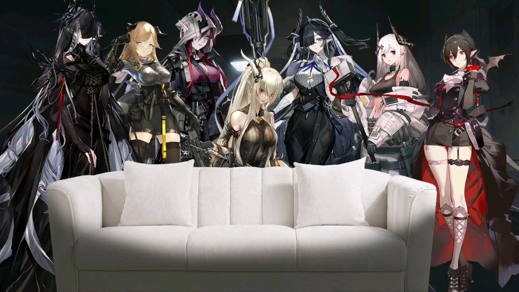 【明日方舟】"博士,要不要坐上来休息会～"