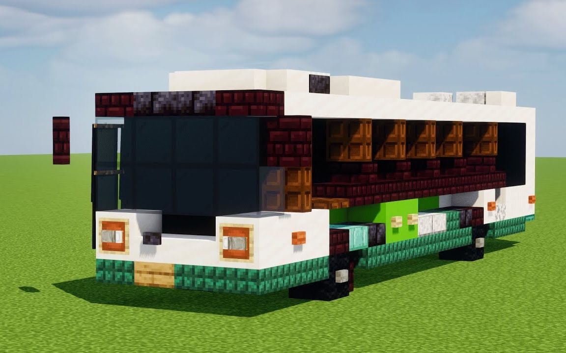 【minecraft】保定公交宇通e12客车教程 (1.
