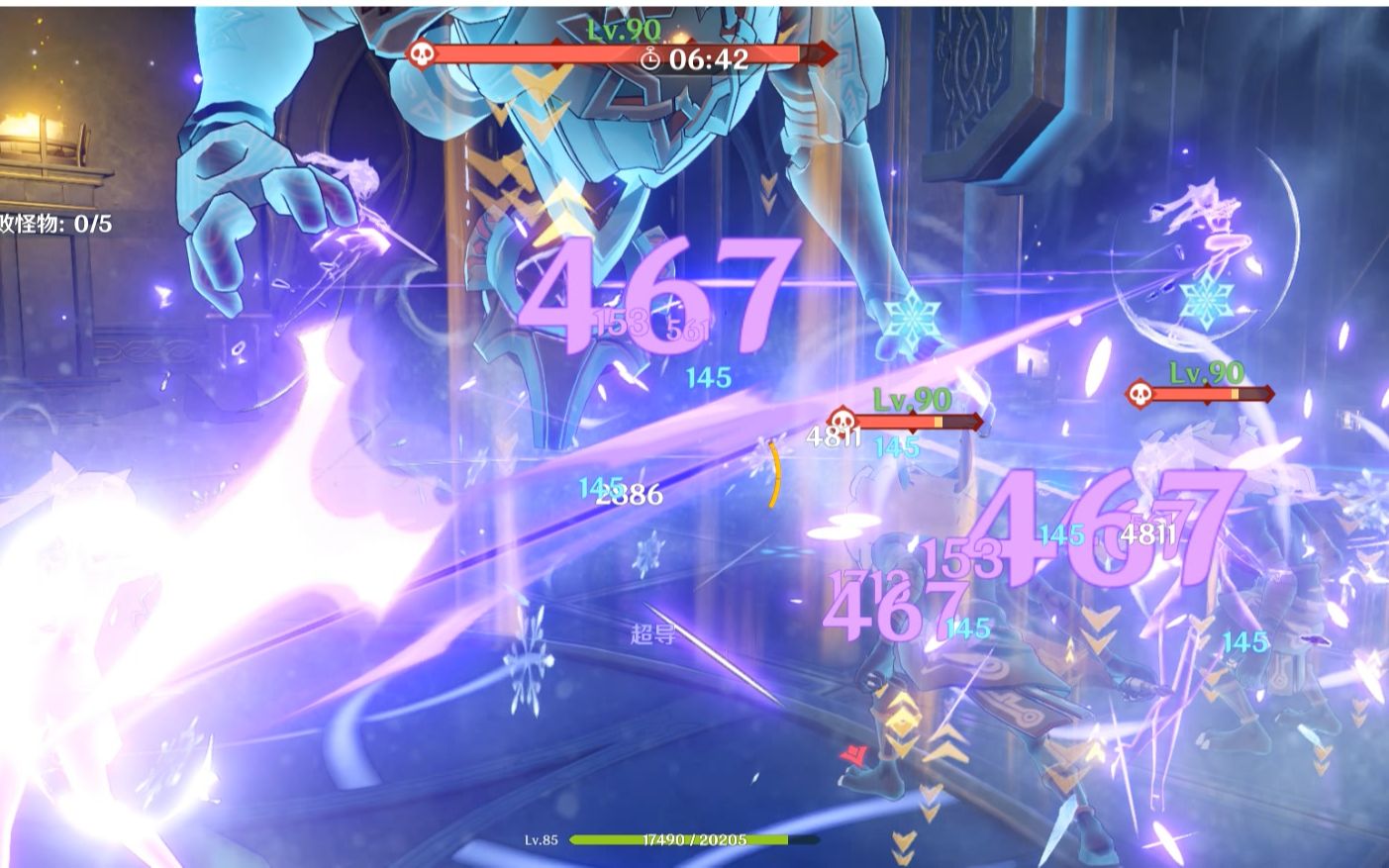 活动作品原神可别眨眼刻晴开大降物理防御超导