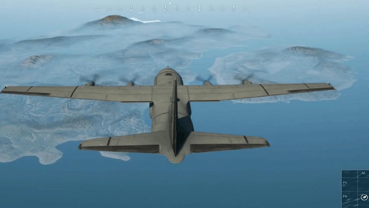 绝地求生有没有看到那架飞机,红海行动里也有!