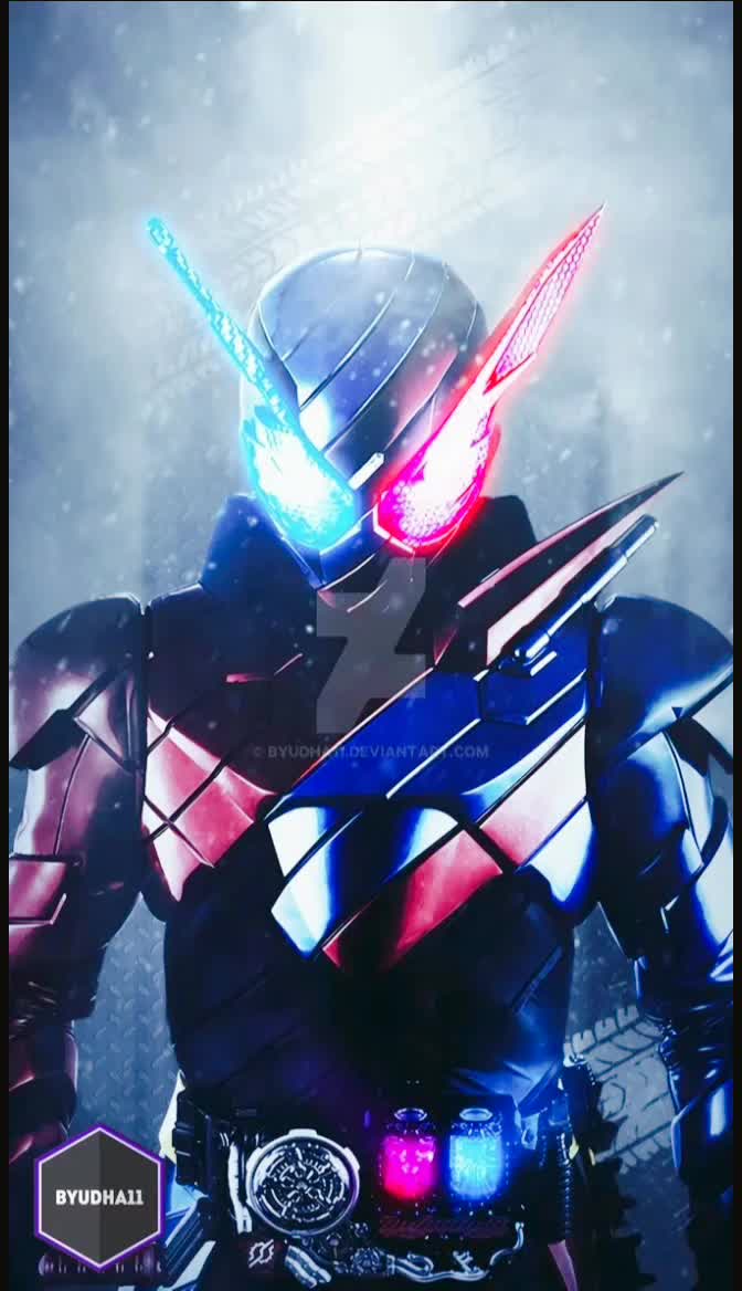 可以做壁纸的几张假面骑士图