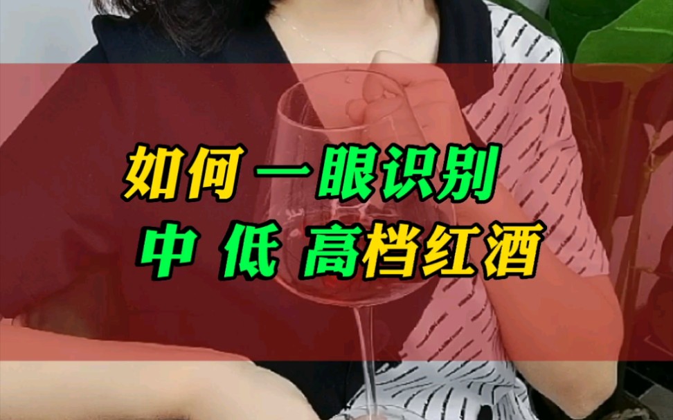 学会快速识别不同红酒档次,让你买酒更轻松?哔哩哔哩bilibili