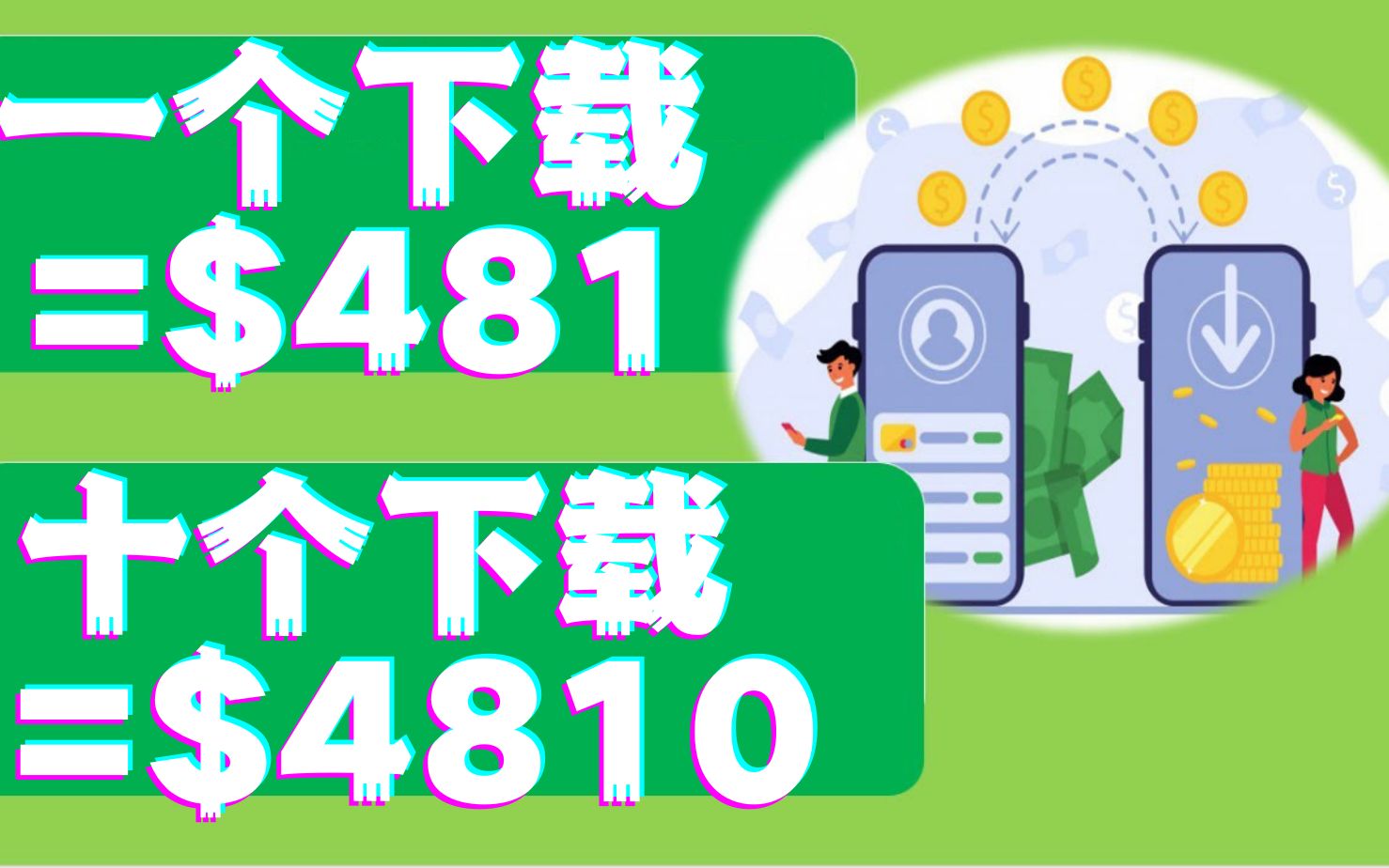 6个应用程序=赚取4810美元(1个应用程序=481美元)超级简单免费在线赚钱赚钱项目如何在家创业在家办公网络赚钱在家做副业兼职手机赚钱线上兼职挣钱...