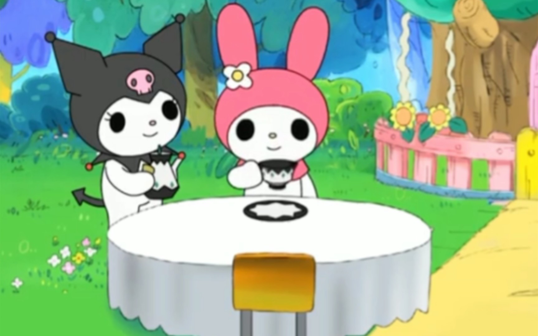 当酷洛米和美乐蒂交换性格了以后