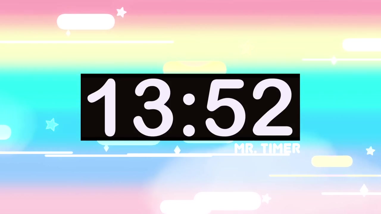 轻快主题倒计时器15分钟