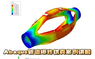 下载视频: Abaqus管道爆炸仿真案例讲解