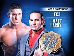 TNA IMPACT 2016.03.15 Matt Hardy vs EC III vs Jeff Hardy 世界重量级冠军赛