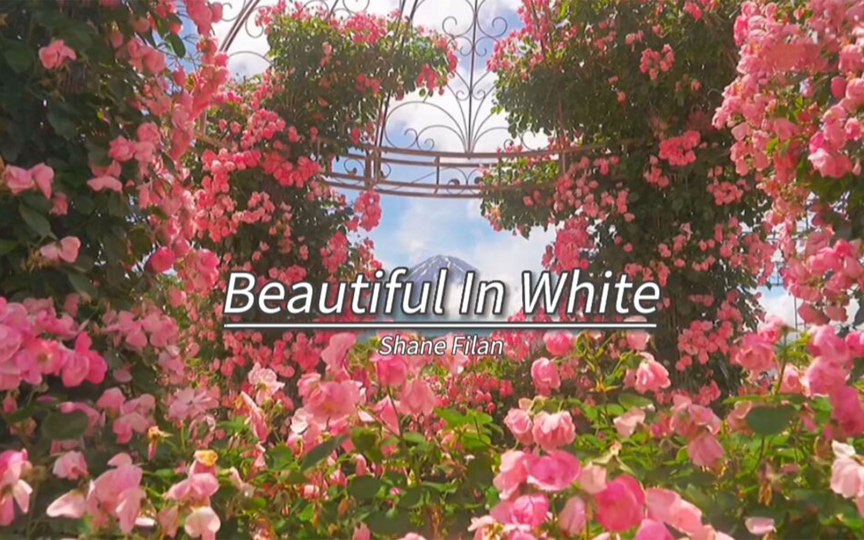 [图]我已经在歌声里幸福了一万年《Beautiful In White》