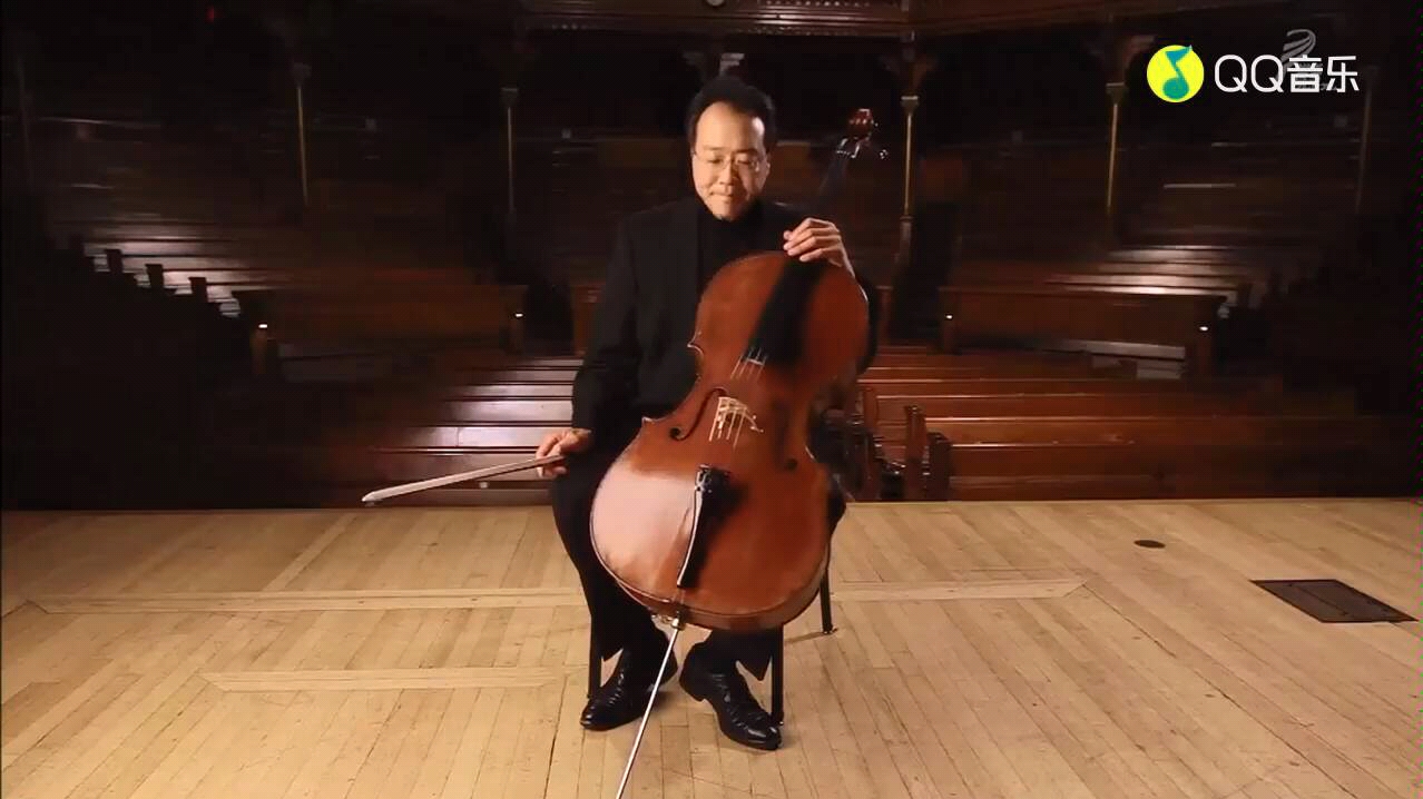 马友友：巴赫第一号无伴奏大提琴组曲，前奏曲。