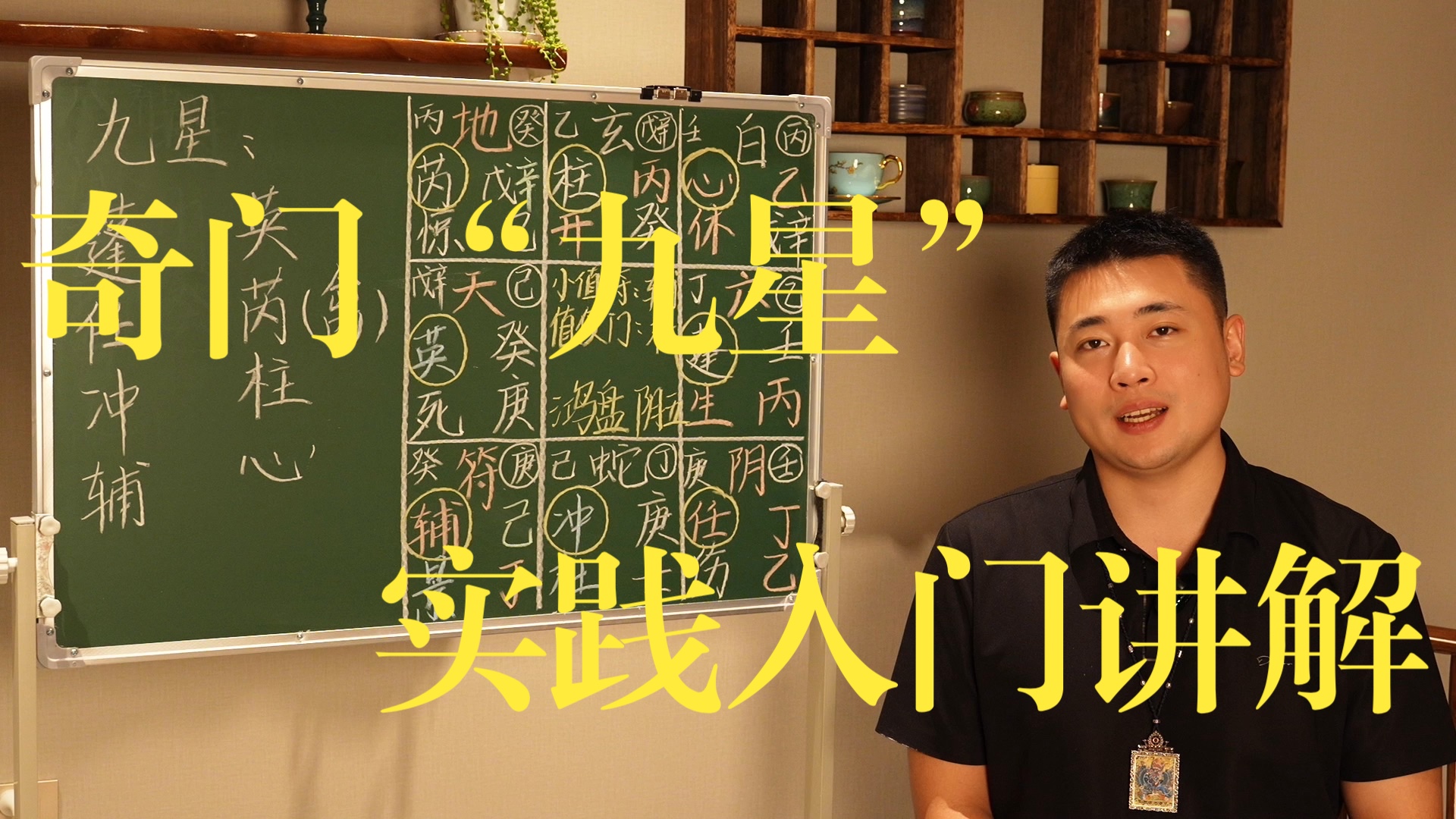 【鸿川说奇门】奇门“九星”实践入门讲解