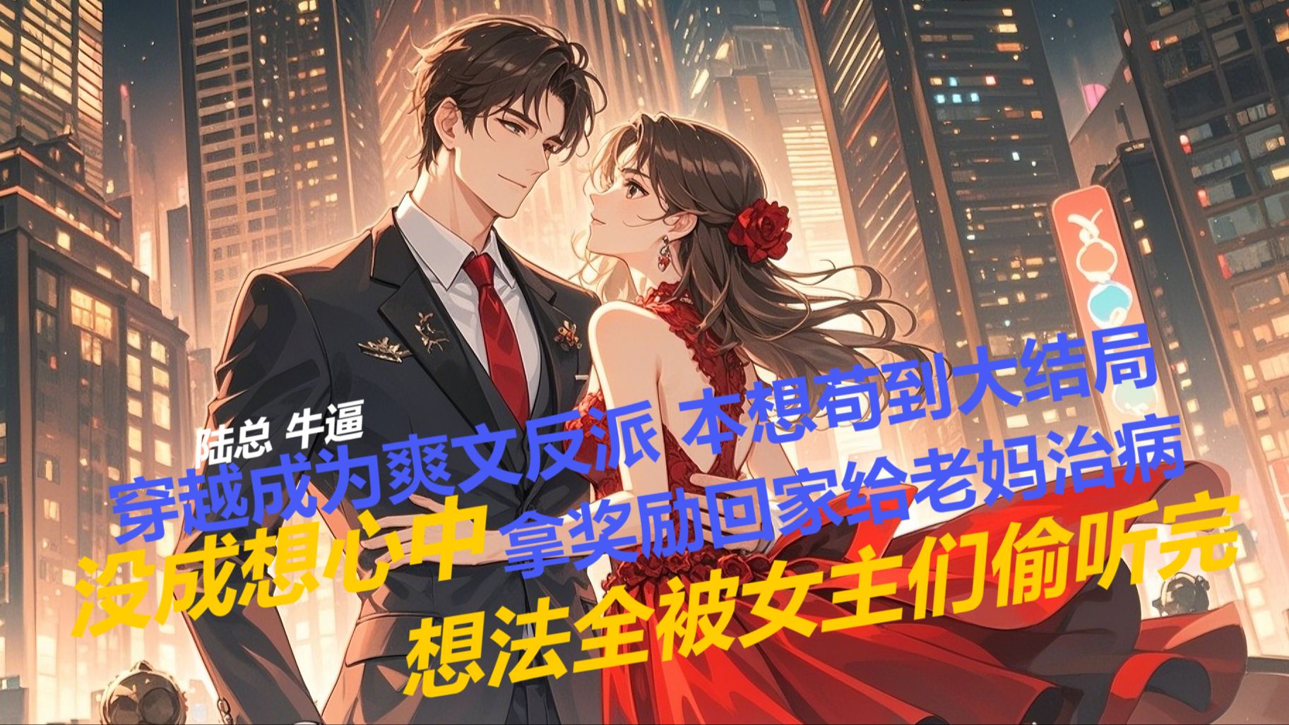 [图]《陆总合集》持续更新  已和小说进度同步《雪城三活宝》《领走女主》，穿越成为小说反派，本想苟到大结局......陆总，反派系统《舔狗反派只想苟 女主不按套路走》