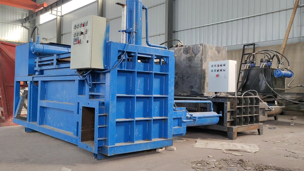 稻壳压块打包机,稻壳压缩打包机