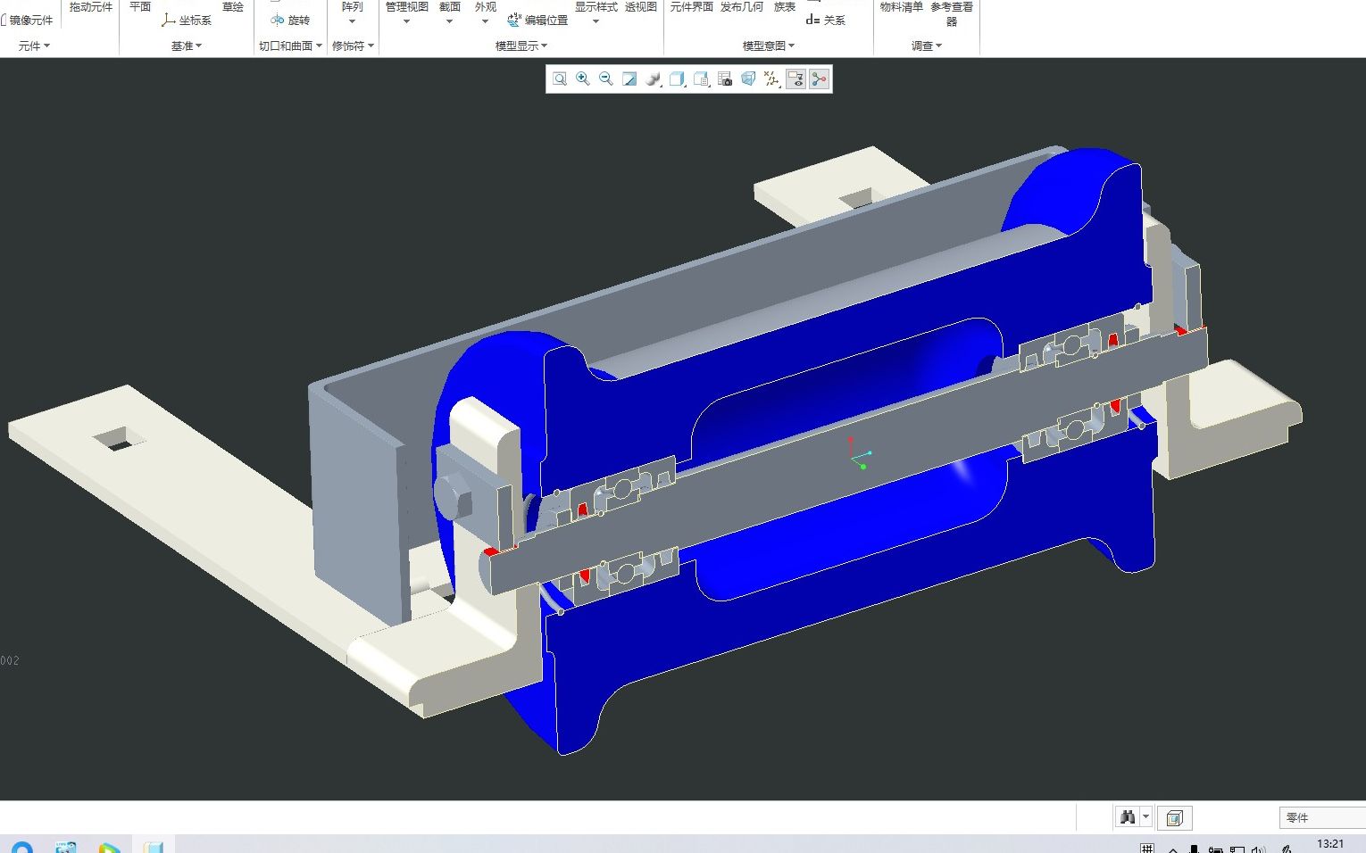 活动作品creo装配