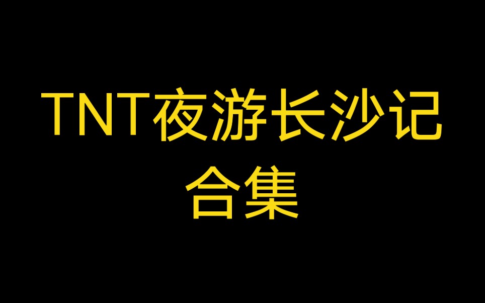 [图][时代少年团] TNT夜游长沙记合集