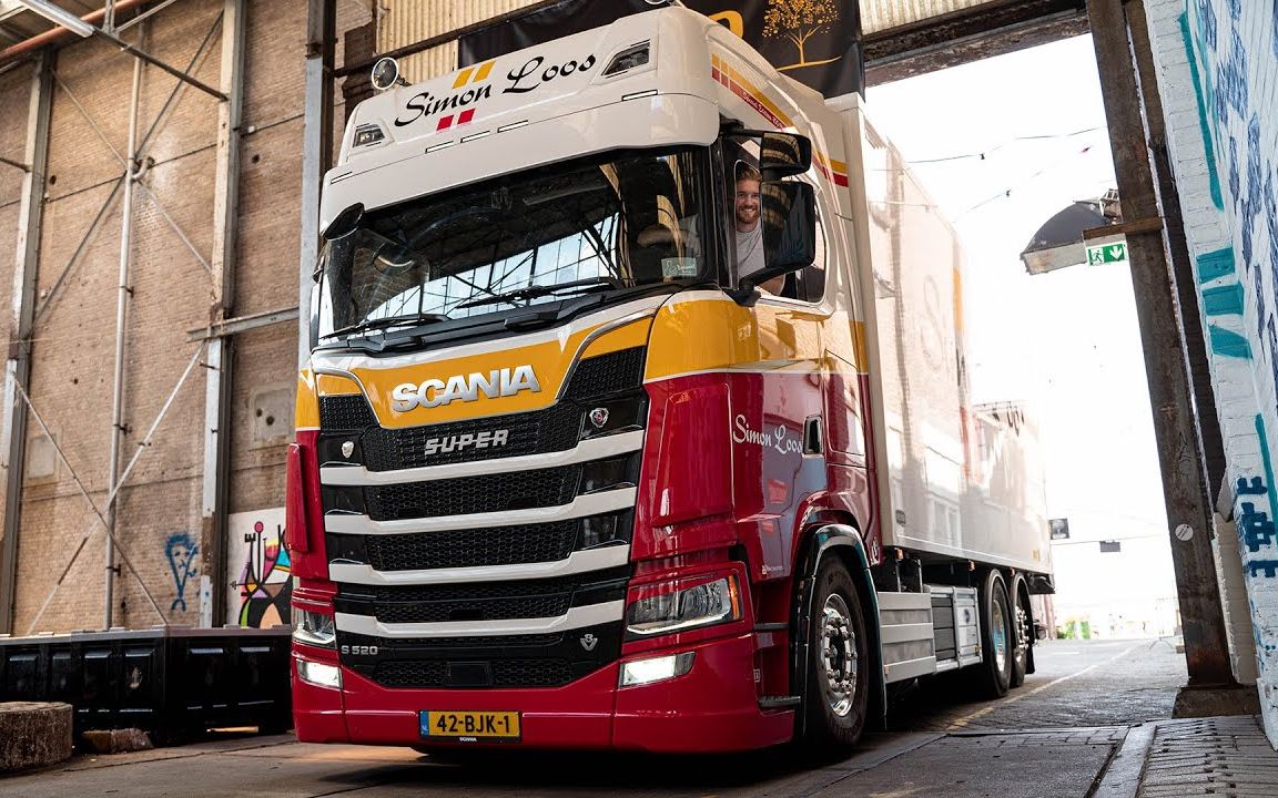 【荷兰小哥】欧洲卡车司机最繁忙的一天!配送三省,10个地点.