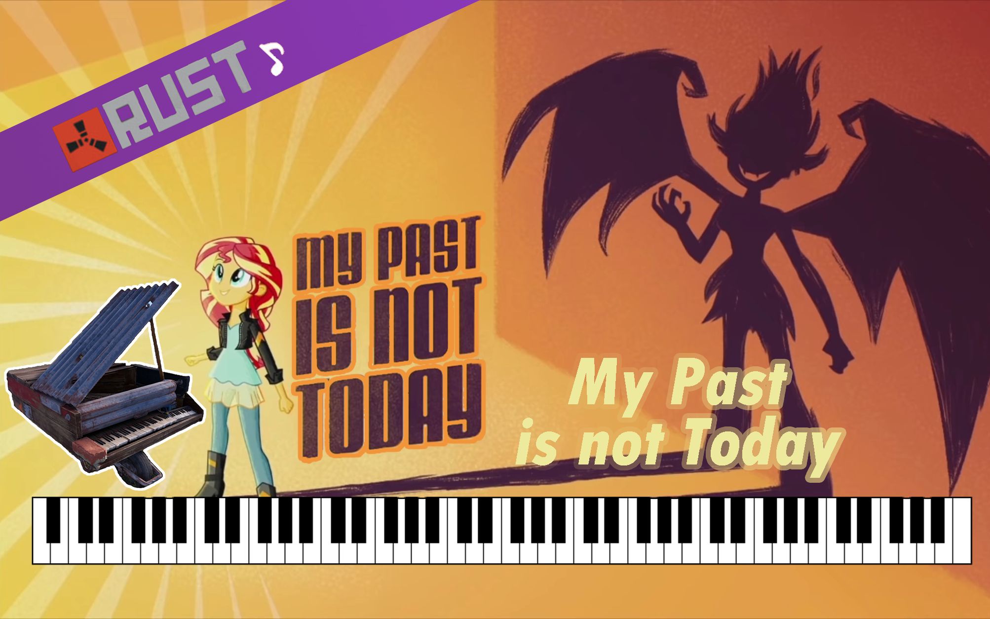 [图]【MLP/钢琴+原曲】My Past is not Today