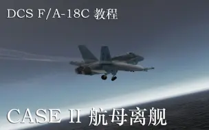 Download Video: 【DCS】F/A-18C CASE II 航母离舰教程