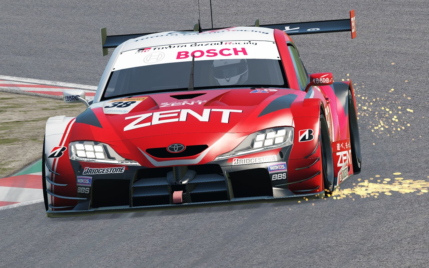 assetto corsa supra gt500 日本铃鹿赛道1:40.