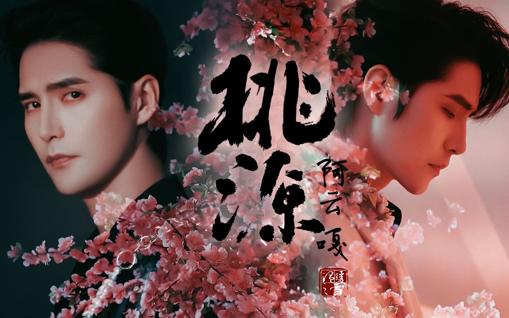 阿云嘎两版桃源live混剪伪合唱