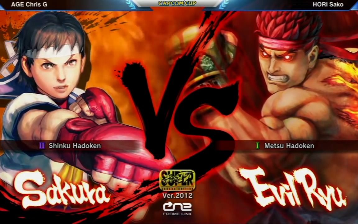 [图]Chris G (Sakura) vs Sako (Evil Ryu) - Capcom Cup 2013 SSF4 - AE Ver. 2012