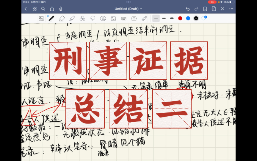 [法考+考研]刑事证据大总结(2)哔哩哔哩bilibili