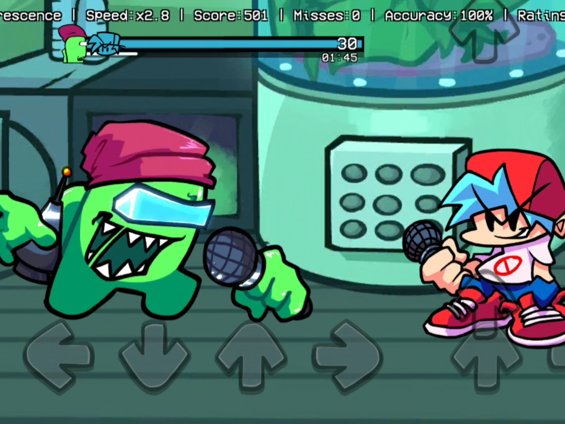 周五夜放克观星者模组fnf