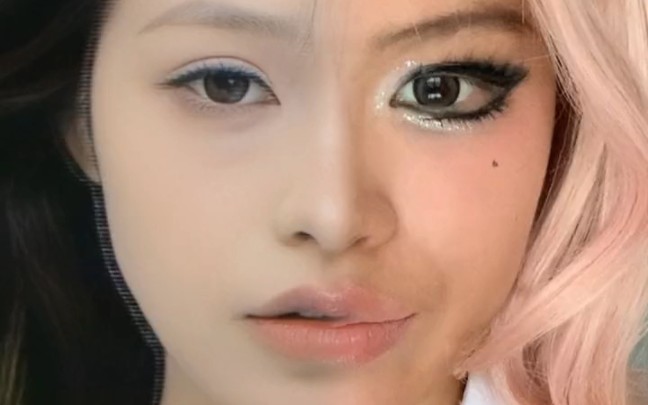 精神小妹爆改白月光?这种妆教能不能多来点