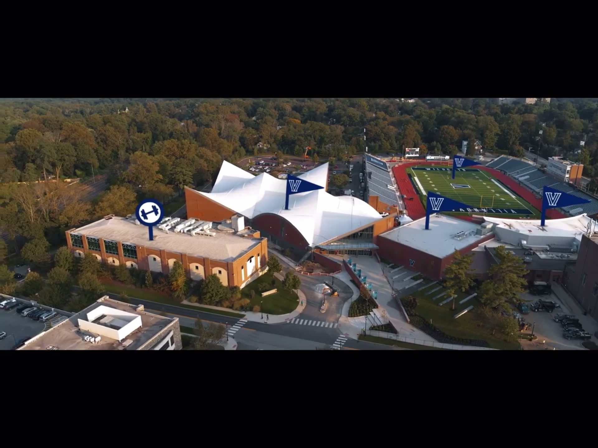 ncaa三年两冠的大学长啥样美国维拉诺瓦大学villanovauniversity校园