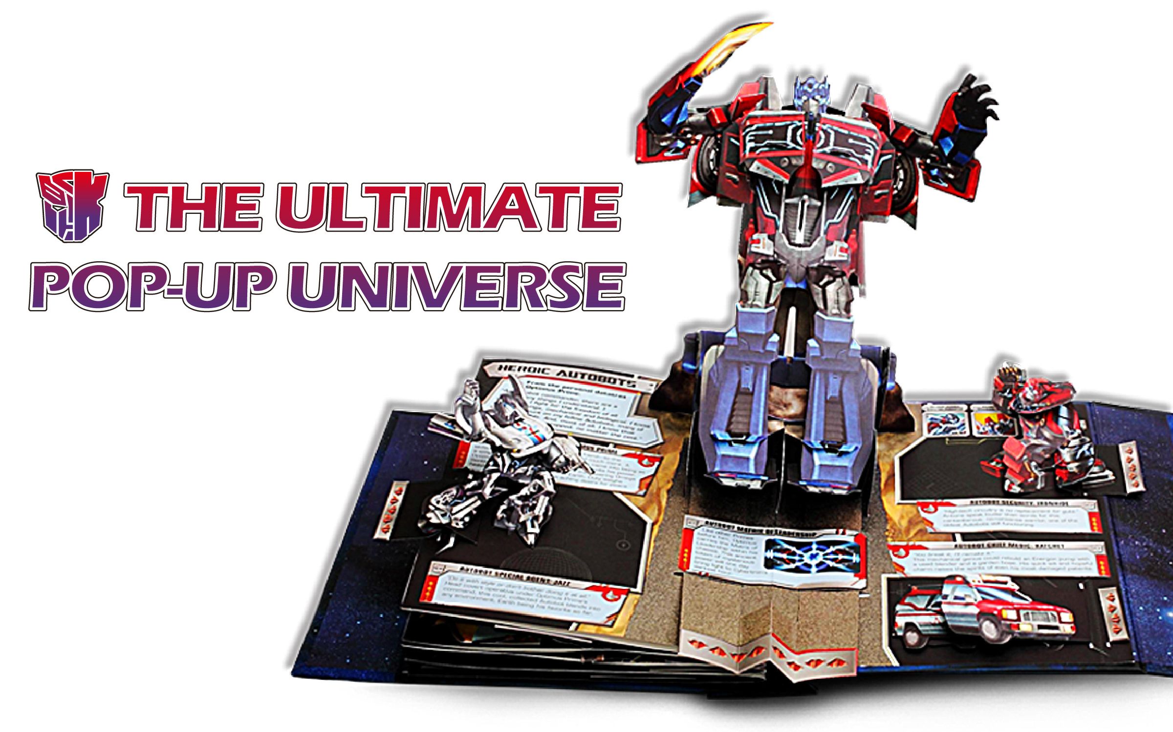 kl变形金刚玩具分享52变形金刚立体书theultimatepopupuniverse