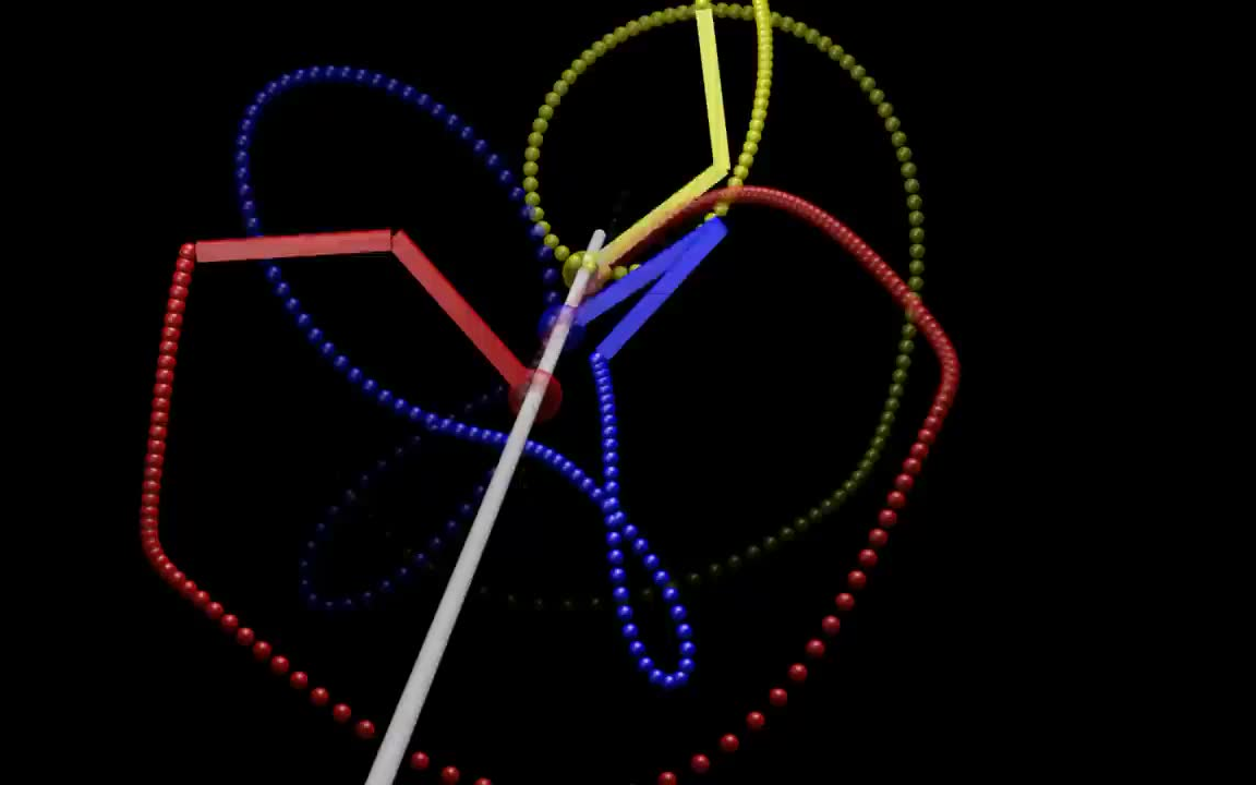 美丽的"混沌"  【from physics videos by eugene khutoryansky】