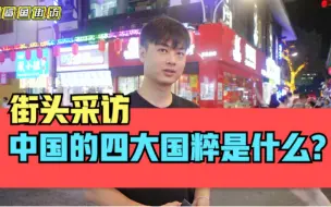 Download Video: 街头采访，我国的四大国粹是什么？麻将，永远的神啊！