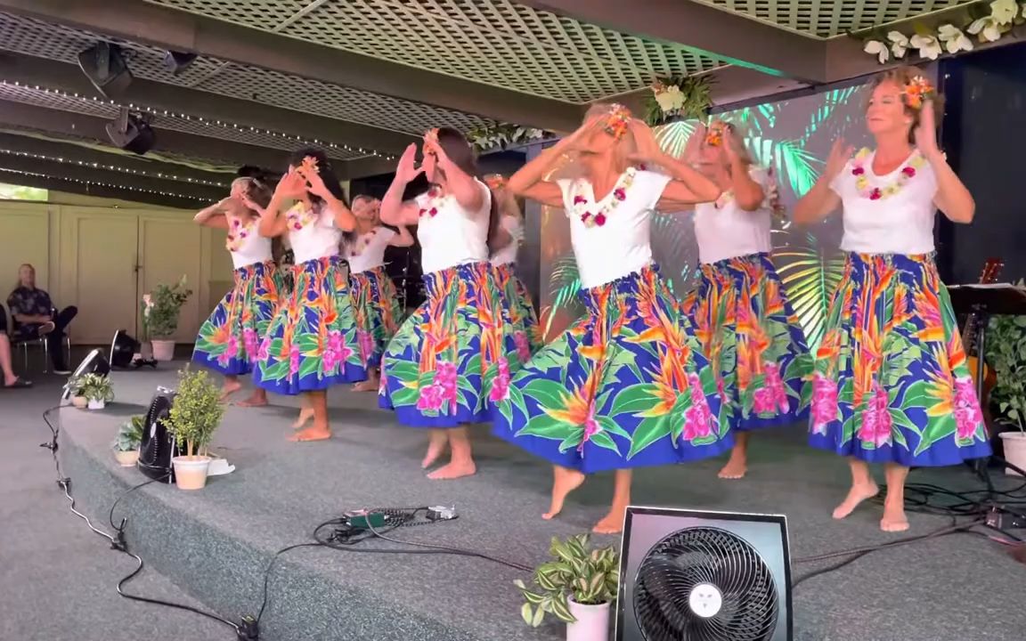 夏威夷舞蹈shout to the lord, kumulani easter 8 am