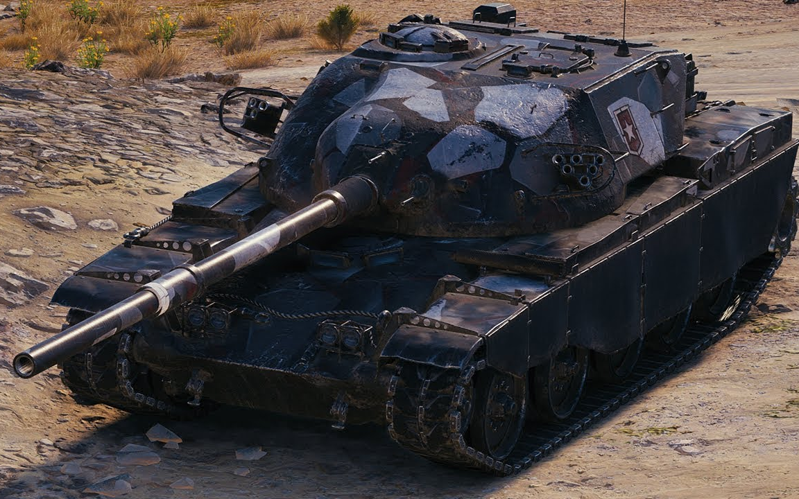 [lacho wot replays] 坦克世界 t95 fv4201 酋长 - 7杀 1.22万伤害