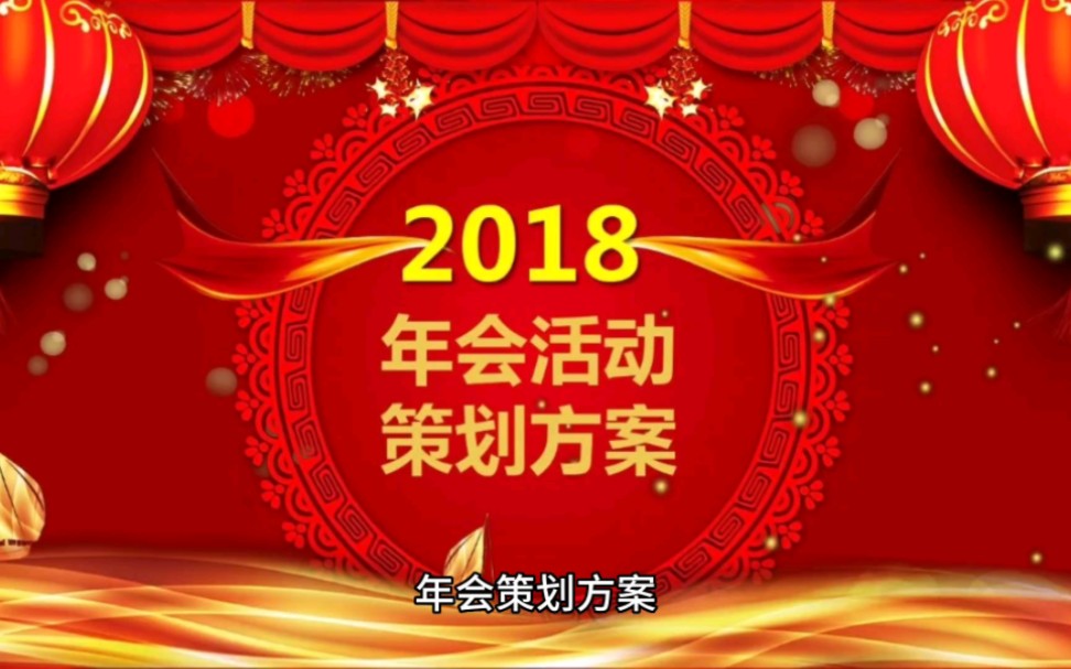 机制智慧(高必玉)17文化机制2会议机制之年会策划方案哔哩哔哩bilibili