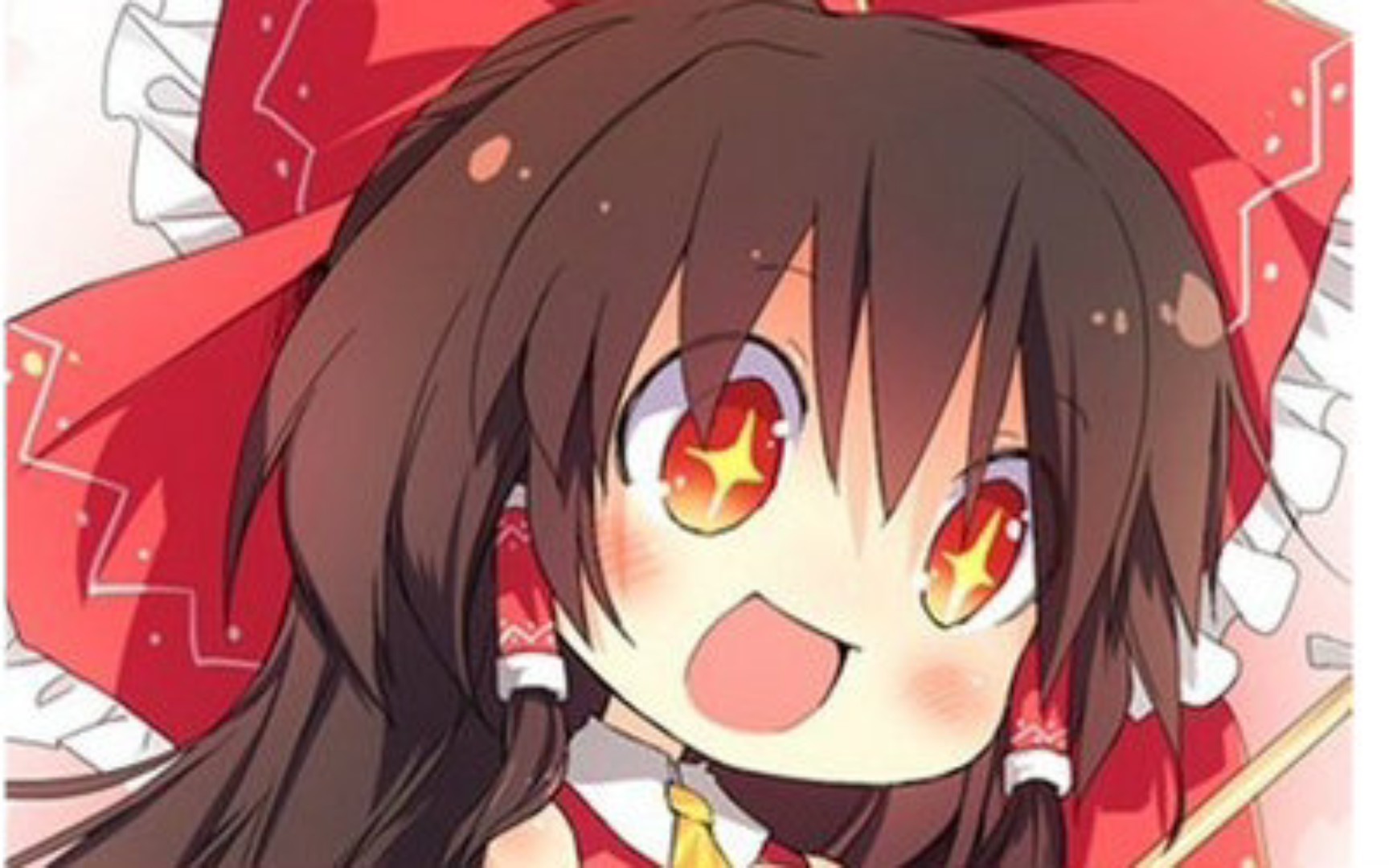 [东方简笔画]炒鸡简单的博丽灵梦!