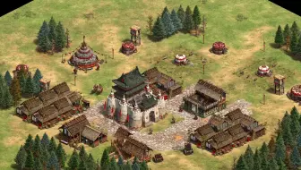 【帝国时代2决定版三国】新版本所有文明全新的城堡和特色单位模型展示