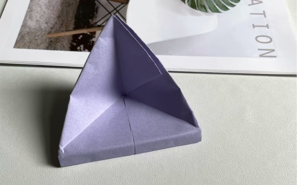 秒会的手机支架折纸