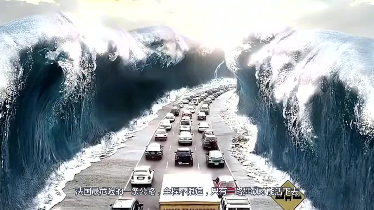 法国最危险的一条公路,全程不限速,只有一路狂飙才能活下去