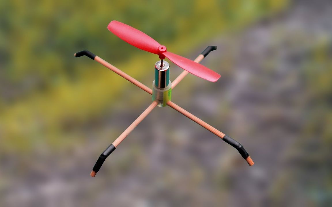 自制简易单人飞行器图片