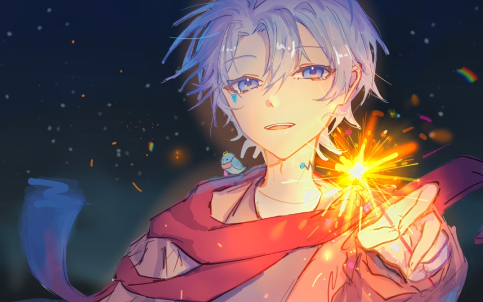 【绘画过程|某幻君】新年快乐