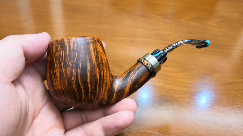 丹麦彼得吉普森烟斗peder jeppesen neerup classic 2级 火焰苹果弯斗