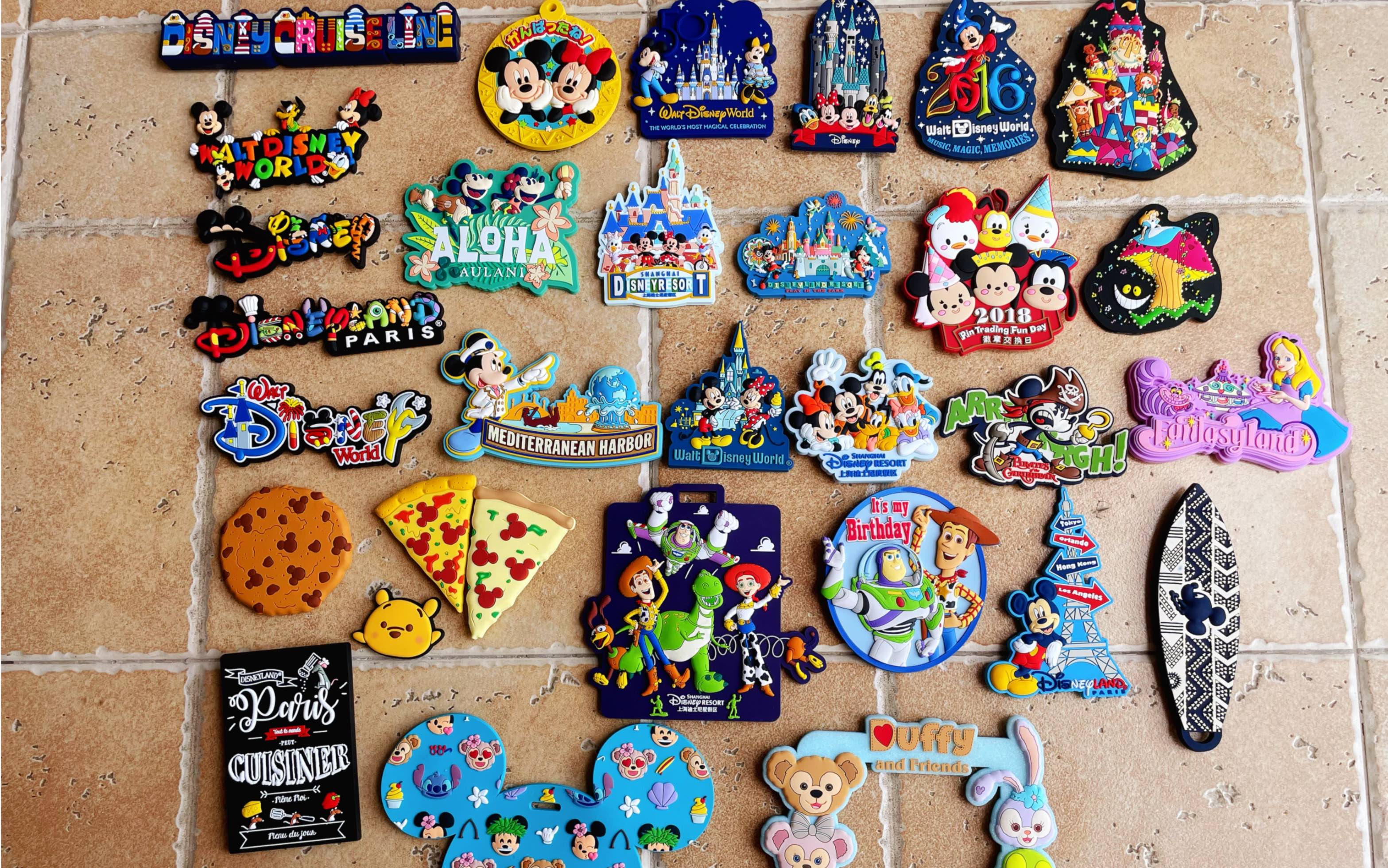 一些可可爱爱的迪士尼冰箱贴