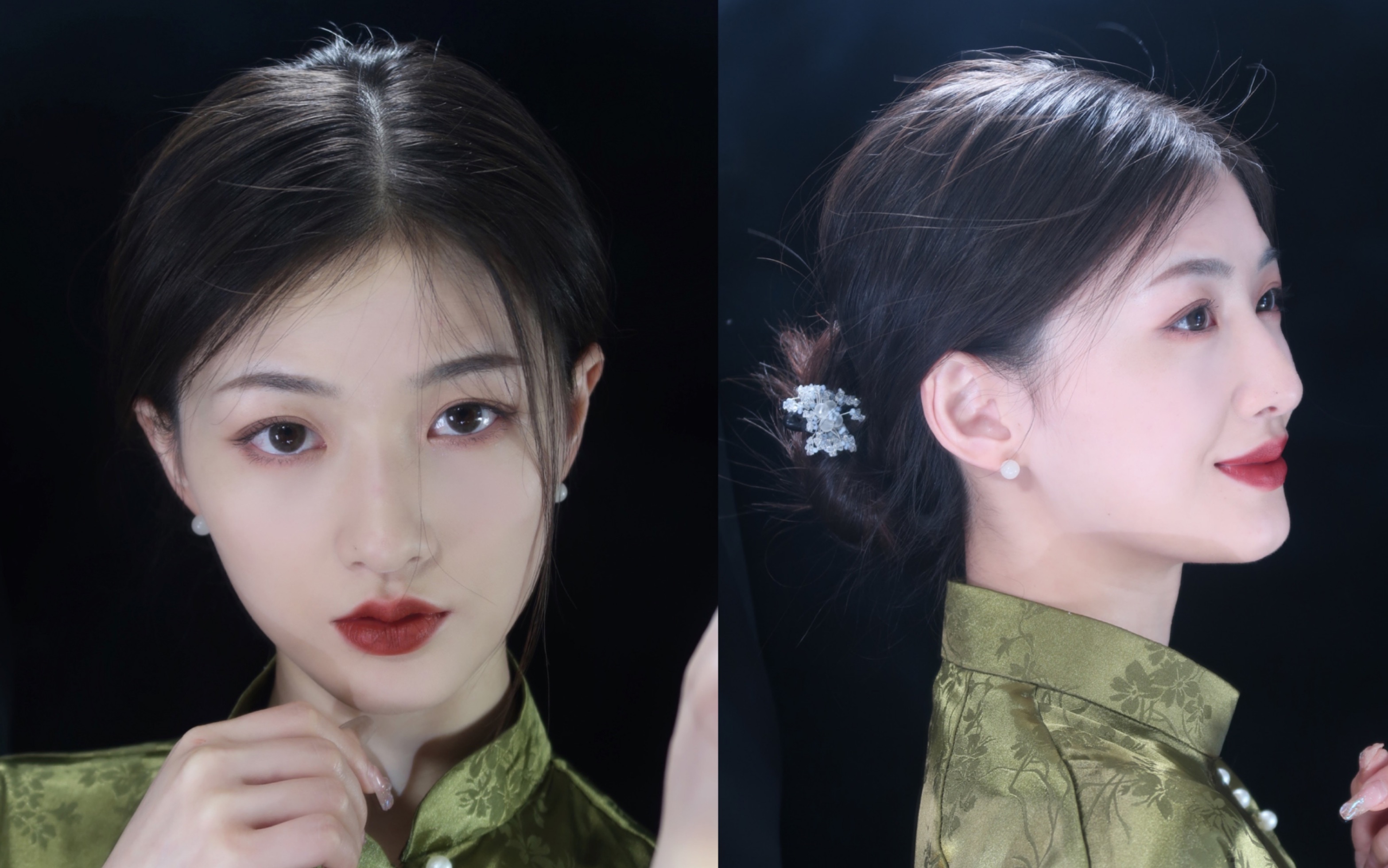 巧笑倩兮|古典清冷气质妆容