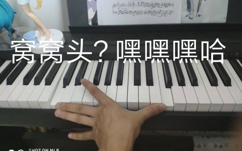 【钢琴】窝窝头变奏曲一块钱四十个?嘿嘿连人带唱唱唱芒种哔哩哔哩bilibili