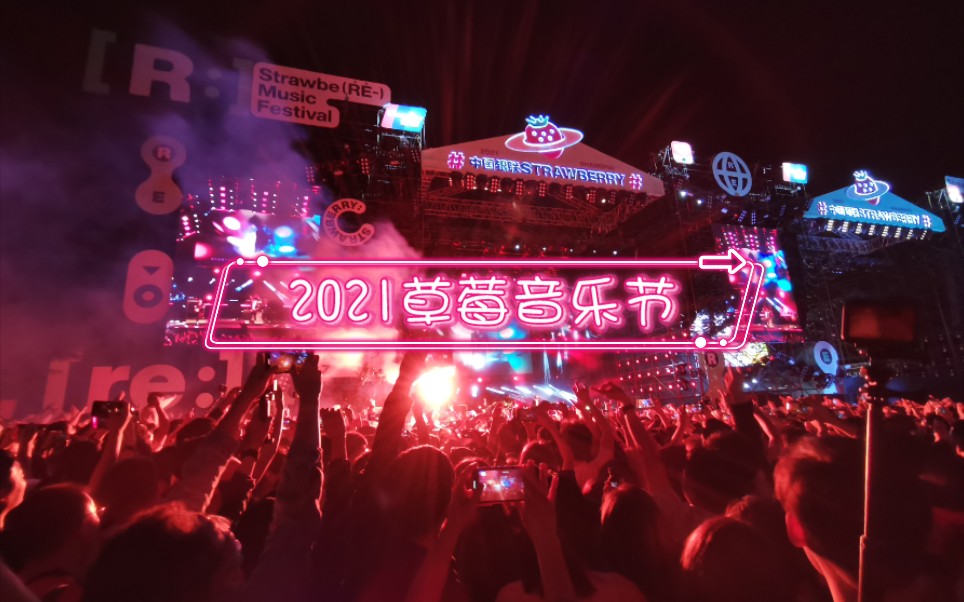 2021草莓音乐节新裤子没有理想的人不伤心最后大合唱